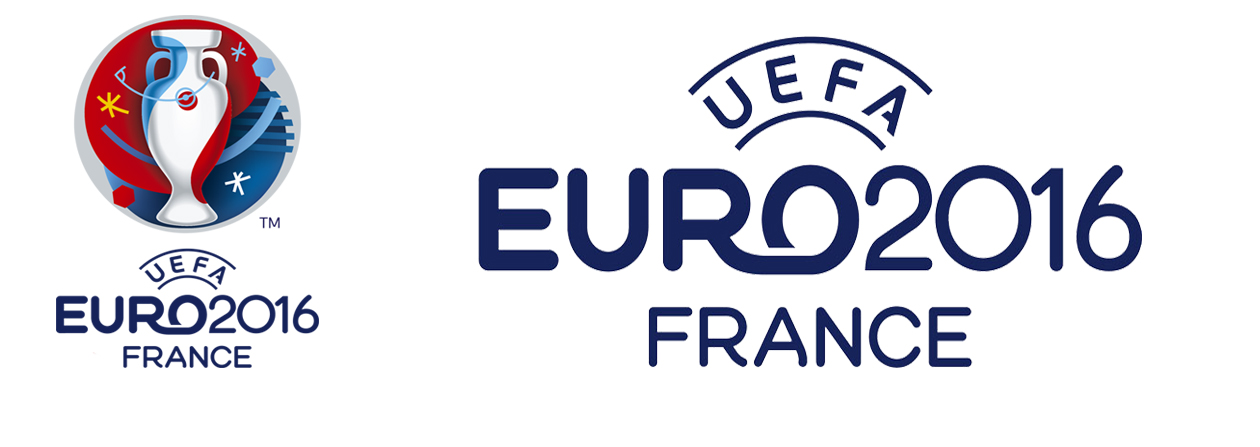 A handout image from UEFA shows the logo of the upcoming Euro 2016 European football championships taking place in France which was unveiled on November 18, 2014 in Marseille. RESTRICTED TO EDITORIAL USE - MANDATORY CREDIT "AFP PHOTO / UEFA" - NO MARKETING NO ADVERTISING CAMPAIGNS - DISTRIBUTED AS A SERVICE TO CLIENTS