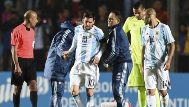 Higuain dan Mascherano Harap Messi Tidak Alami Cedera Serius