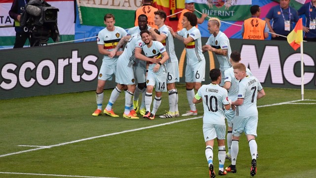 Hasil Pertandingan Piala Euro 2016 Hungaria Vs Belgia 0-4
